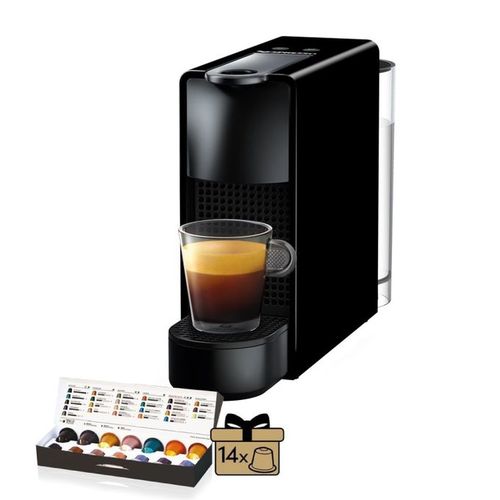 Nespresso ESPRESSO MINI ESSENZA BLACK C30 + 14 capsules