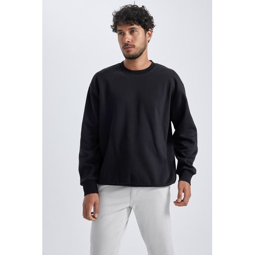 Defacto Sweat shirt Tricote Coupe Oversize Essentiel pour Homme Noir a prix pas cher Jumia Maroc