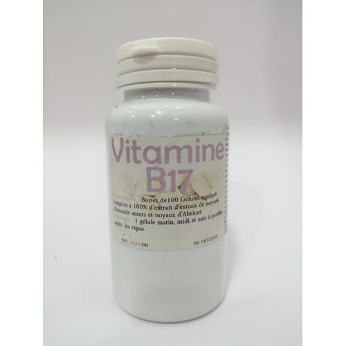 Generic VITAMINE B17 Extrait de Noyaux d’Abricots 100 gélules