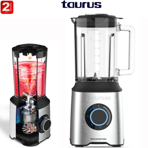 product_image_name-Taurus-Blender PRIOR ADVANCE 1800 w 2 L Bol en verre- 2ans de garantie-1