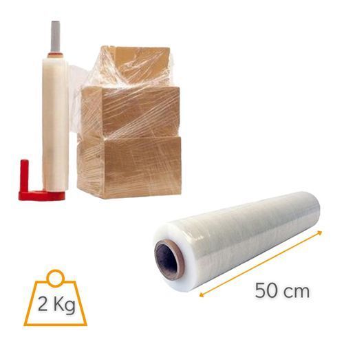 Generic Rouleau de Film étirable Transparent pour Emballage - DÉMÉNAGEMENT  - 2KG à prix pas cher