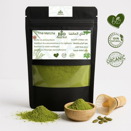 product_image_name-BIO SANTE-Thé matcha poudre qualité premium cérémonie Bio Santé 50 g-1
