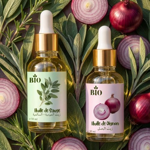 product_image_name-Bio-Association Huile de sauge 50 ml + Huile de oignon 30 ml routine beauté naturelle-1