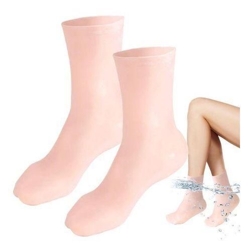 product_image_name-Generic-Masque Pieds Exfoliant & Hydratant – Chaussettes Longues Silicone Femme-2