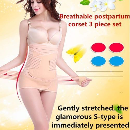 Generic 3 in1 Postpartum abdomen Ceinture Compression - récupération  abdominale après accouchement à prix pas cher