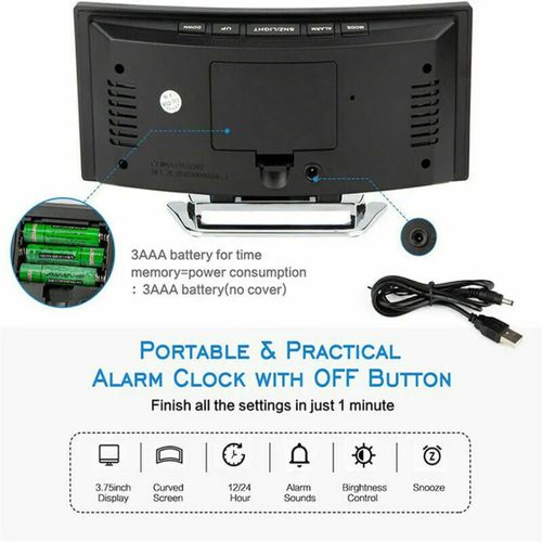 product_image_name-Generic-Réveil Numérique avec Affichage LED Incurvé et Indicateur de Température-6