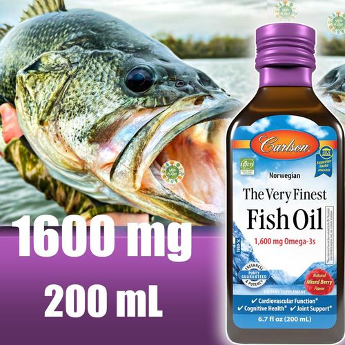product_image_name-Carlson-نرويجي، زيت السمك العالي الجودة، توت طبيعي مشكل، 6.7 أوقية سائلة (200 مل)، زيت سمك أوميغا 3، أوميغا وزيوت السمك (EPA DHA)-1