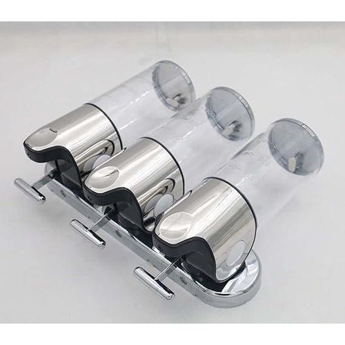 product_image_name-Generic-موزع صابون جداري ثلاثي - 3 أقسام - 400 مل ×3-1