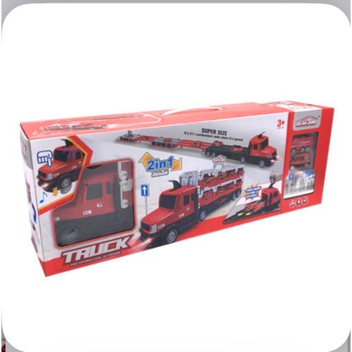 product_image_name-Generic-2 En 1 Camion Remorque De Pompier-1