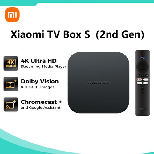 Global Version Xiaomi Mi Tv Box S 2nd Gen 4k Ultra Hd Bt5.2 2gb