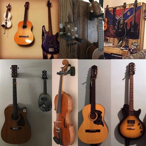 Generic Support Mural Pour Toutes Les Guitares Taille Basse Mandoline Banjo  Ukulélé à prix pas cher
