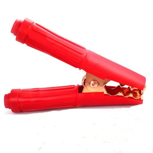 Pince Crocodile À Fil D'allumage De Voiture, 5 Pièces, 200a 150mm, Poignée  En Plastique, Pince De Batterie, Plaqué Cuivre Rouge Noir - Clips Alligator  - AliExpress