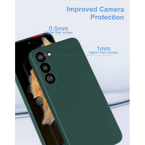 product_image_name-Case-غطاء سيليكون أخضر لهاتف سامسونج جالاكسي S21 5G - حماية وأناقة وسهولة في التعامل-2