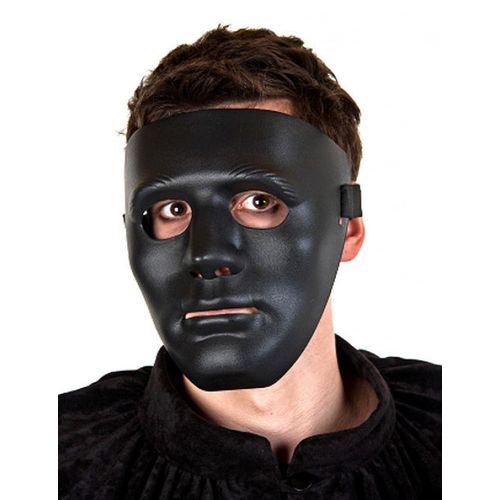 Masque Noir pour Halloween