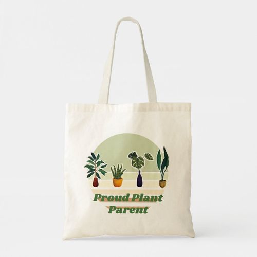 product_image_name-Generic-Tote Bag Parent Plant: Fan in Potel Plant Unique, haute qualité-2