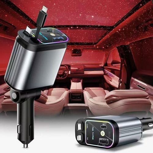 product_image_name-Generic-Starry Sky 4 in 1 Fast Charging Car Charger-1