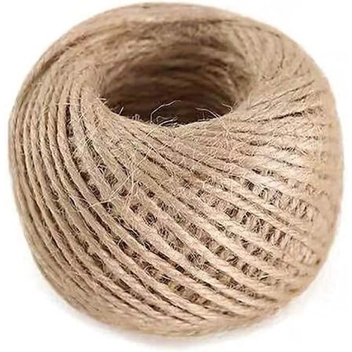 Generic Lot de 2 Corde de Tissage en Toile de Jute de Chanvre