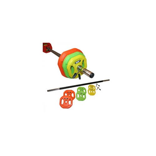 product_image_name-Generic-20kg Professional Adjustable BodyPump Barbell Weight Set Strength Training Bodybuilding Home Gym-2