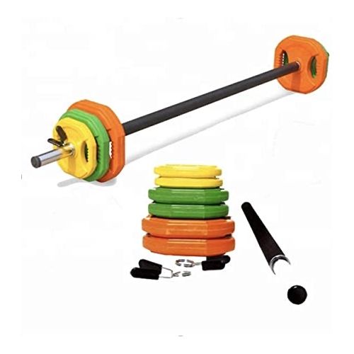 product_image_name-Generic-20kg Professional Adjustable BodyPump Barbell Weight Set Strength Training Bodybuilding Home Gym-3