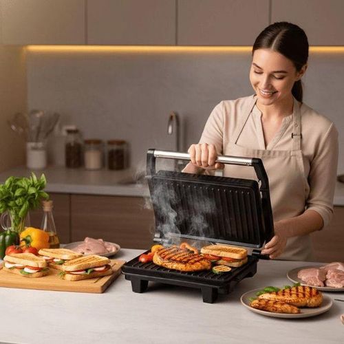 product_image_name-Generic-Grille-pain électrique polyvalent, machine à panini et sandwich, appareil pratique pour cuisine.-5