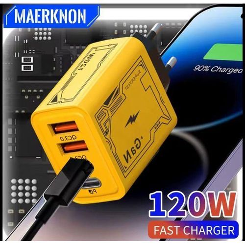 product_image_name-Generic-Adaptateur Secteur Compact à Haute Puissance – Technologie GaN Révolutionnaire-2