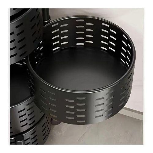 product_image_name-Generic-Chariot 5 Niveaux Avec Roulette, Étagère En Metal Pour Rangement Multifunction-4