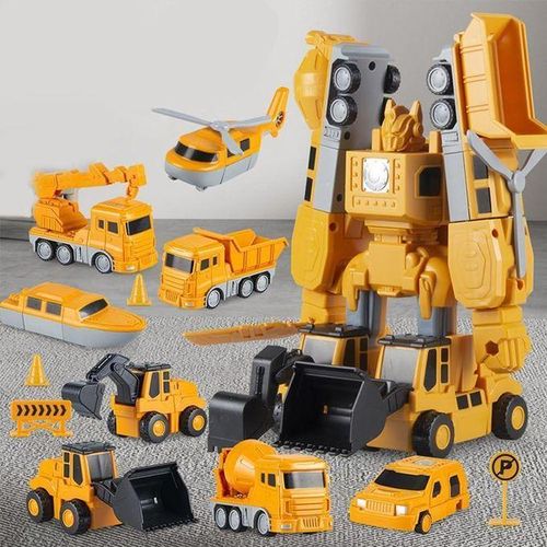 Generic Set de jouets construction et robot combinable - image 5
