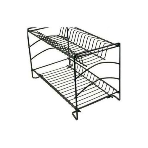 product_image_name-Generic-مجفف أطباق مزدوج المستوى 80 سم – حامل عملي وقوي للمطبخ-2