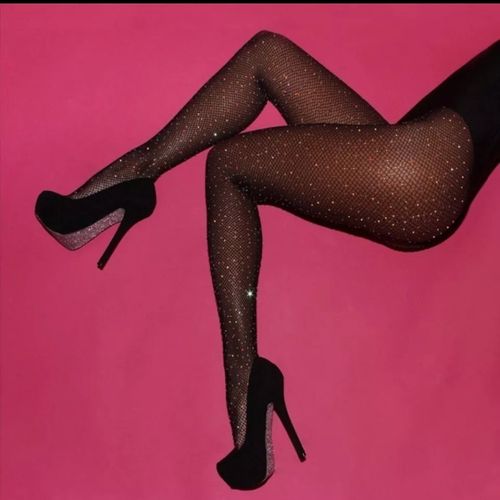 Collant strass femme clearance