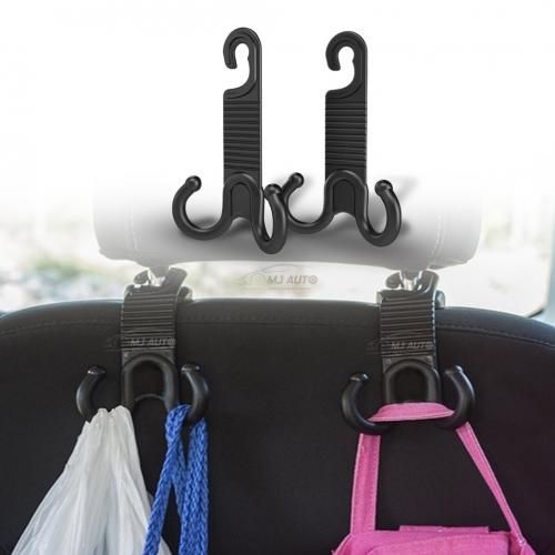 Support de téléphone portable pour siège arrière de voiture, crochet de  suspension pour sac, sac à main, gril, épicerie, sauna, 3 en 1 - AliExpress