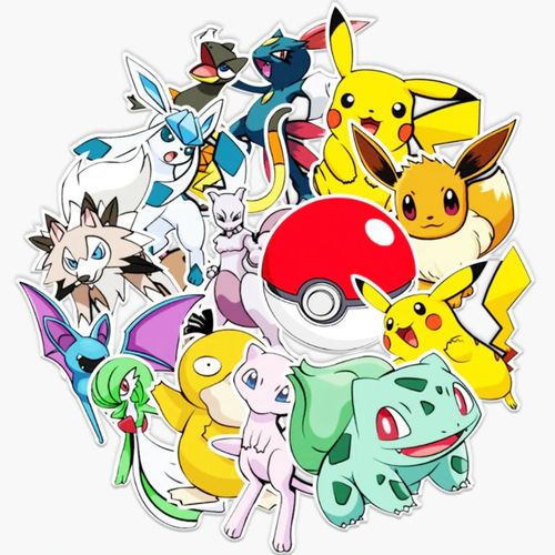 Sticker Pikachu pokemon – Stickers STICKERS DESSINS ANIMÉS Mangas