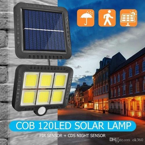 Lampe Solaire Extérieur avec Détecteur de Mouvements Infrarouge