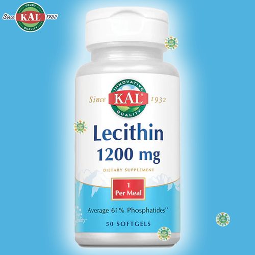 product_image_name-Kal- Lecithin 1200 mg, 50 Softgels-1