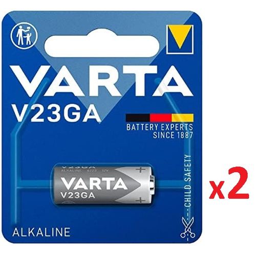 VARTA A23 12V 2 Batteries Alcaline Multi Usage // 2 Piles Alkaline 12 volt  23A