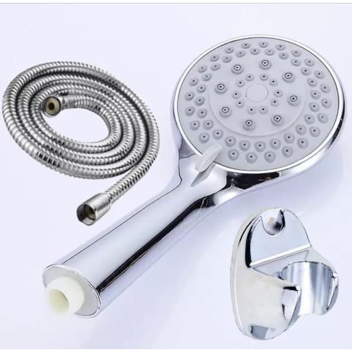 Generic Pomme douche de salle de bains douche à main + support + tuyau 1.2  M à prix pas cher