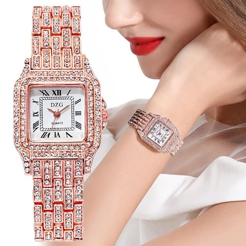 DZG Montre pour femmes Montre Ind modable Robuste waterproof