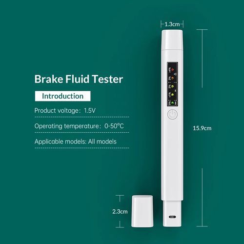 Testeur universel de liquide de frein, outils de Diagnostic précis de  qualité d'huile, indicateur LED stylo de test de liquide, testeur d'huile  de frein automobile - AliExpress