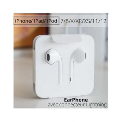 APPLE Ecouteurs EarPods avec connecteur Lightning - Blanc pas cher