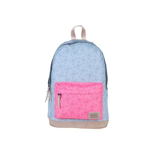 Kaukko Cartable Sac Dos Wichlight Bleu Ciel Papillon K1336