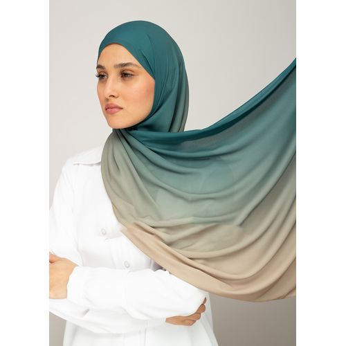 Generic Foulard châle hijab en DEGRADE tendance - Haute qualité