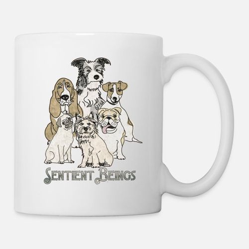 product_image_name-Generic-DOGS-SENTIENT BEINGS-white text-Carolyn Sandstrom Mug, Haut Qualité , كأس ,كوب مخصص ,هدية عيد ميلاد-1