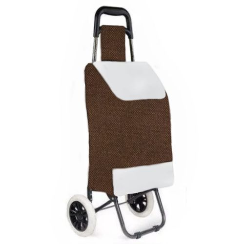 Generic Chariot De course pliable & sac de courses et supermarché