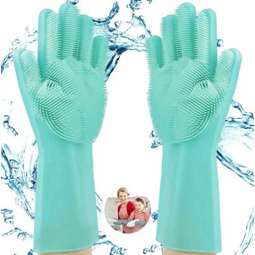 Gants De Nettoyage Magique Silicone – LHEWTA