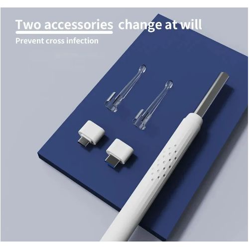 product_image_name-Generic-منظف ​​الأذن البصري الذكي 3 في 1، أعواد الأذن، كانوسكوب، منظار شحن USB-4