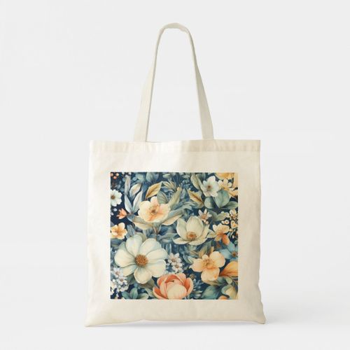 product_image_name-Generic-Tote bag Discover the beauty of painted flowers in May Unique, haute qualité-2