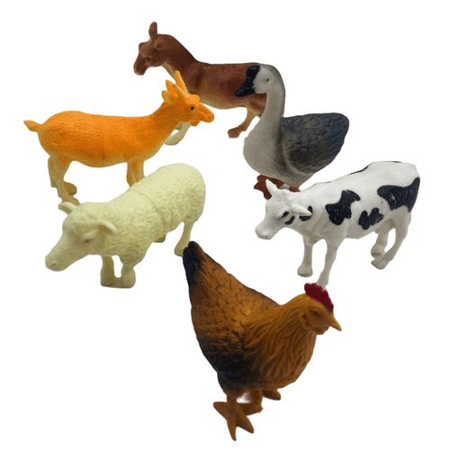 Generic jouets ensemble figurines animales, Jouets pour enfants, 6 pcs à  prix pas cher