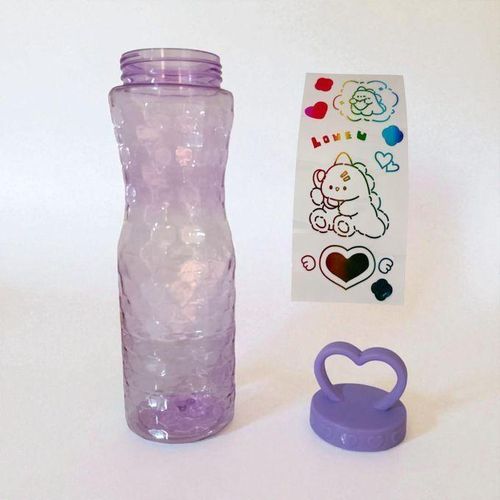 product_image_name-Generic-Bouteille Cœur Violet Plastique-1