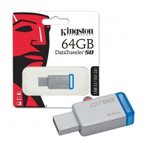 Kingston Clé USB Rapide - USB - Data Traveler 50 - Clé USB 64GB à prix pas  cher