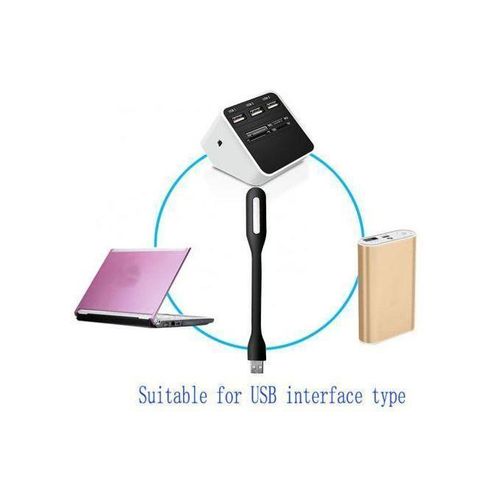 product_image_name-Generic-Portable USB LED Mini livre lampe de lecture et Éclairage du clavier Flexible pliable-8