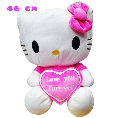 Generic Peluche Hello Kitty pour fille, 46cm, jouet mignon, peluche douce,  cadeaux d'anniversaire à prix pas cher